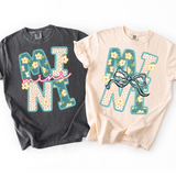 DTF Transfer - DTF015179 - Vintage Floral Names