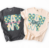 DTF Transfer - DTF015179 - Vintage Floral Names