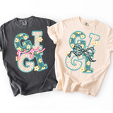 DTF Transfer - DTF015179 - Vintage Floral Names