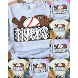 DTF Transfer - DTF015180 - Baseball Mascot Plate