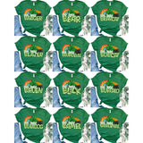 DTF Transfer - DTF015182 - One Lucky Gold and Rainbow Mascots