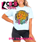 DTF Transfer - DTF015393 Colorful Stars and Strips Zodiacs