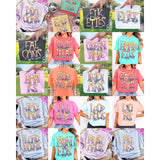 DTF Transfer - DTF015653 Spring Pastel Mascots