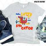 DTF Transfer - DTF015654 Later Gator Boy Grades