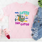 DTF Transfer - DTF015655 Later Gator Girl Grades