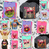 DTF Transfer - DTF015751 Retro Star Sunglasses Mascots