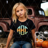 DTF Transfer - DTFCUSTOM245 - Fall Pumpkin 2 Custom Monogram