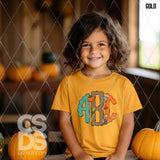 DTF Transfer - DTFCUSTOM246 - Fall Things Custom Monogram