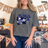 DTF Transfer - DTFCUSTOM248 - Go Fight Win Cheer Megaphone Custom Text