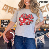 DTF Transfer - DTFCUSTOM248 - Go Fight Win Cheer Megaphone Custom Text