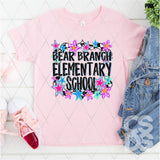 DTF Transfer - DTFCUSTOM273 - RETRO ELEMENTARY SCHOOL STARS CUSTOM NAME