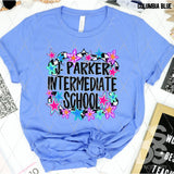 DTF Transfer - DTFCUSTOM275 - RETRO INTERMEDIATE SCHOOL STARS CUSTOM NAME