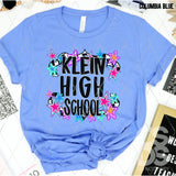 DTF Transfer - DTFCUSTOM277 - RETRO HIGH SCHOOL STARS CUSTOM NAME