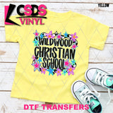 DTF Transfer - DTFCUSTOM279 - RETRO CHRISTIAN SCHOOL STARS CUSTOM NAME