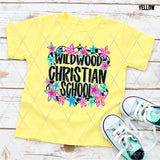 DTF Transfer - DTFCUSTOM279 - RETRO CHRISTIAN SCHOOL STARS CUSTOM NAME