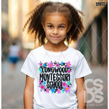 DTF Transfer - DTFCUSTOM280 - RETRO MONTESSORI SCHOOL STARS CUSTOM NAME