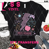 DTF Transfer - DTFCUSTOM290 - Custom Name School Collage