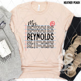 DTF Transfer - DTFCUSTOM291 - Custom Name on Lined Paper