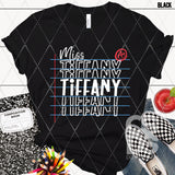 DTF Transfer - DTFCUSTOM291 - Custom Name on Lined Paper