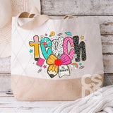 DTF Transfer - DTFCUSTOM292 - Custom Teach Name