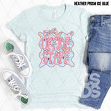 DTF Transfer - DTFCUSTOM304 - Seersucker Custom Text Frame