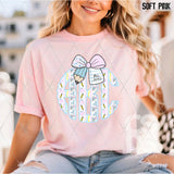 DTF Transfer - DTFCUSTOM306 - Preppy School Monogram with Custom Text