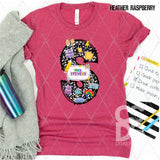 DTF Transfer - DTFCUSTOM307 - Composition Notebook Letters with Custom Text