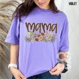 DTF Transfer - DTFCUSTOM313 - Vintage Floral Custom Text
