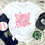 DTF Transfer - DTFCUSTOM319 - Custom Baseball/Softball Text