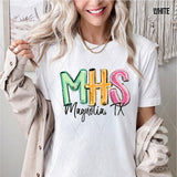 DTF Transfer - DTFCUSTOM320 - Dilly Dally School and City Custom