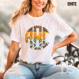 DTF Transfer - DTFCUSTOM326 - Aztec and Leopard Monogram