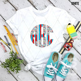 DTF Transfer - DTFCUSTOM327 - Read Across America Monogram