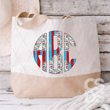 DTF Transfer - DTFCUSTOM327 - Read Across America Monogram