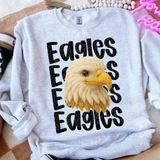 DTF Transfer - DTF015023 Faux Yarn Mascots