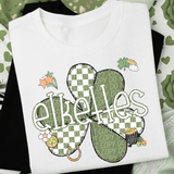 DTF Transfer - DTF015047 - St. Patrick's Day Clover Mascots