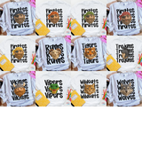 DTF Transfer - DTF015023 Faux Yarn Mascots