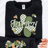 DTF Transfer - DTF015050 - St. Patrick's Day Clover Name Set