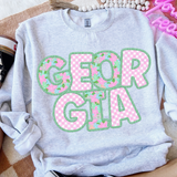 DTF Transfer - DTF015114 - Pastel Spring States