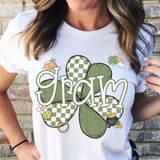 DTF Transfer - DTF015050 - St. Patrick's Day Clover Name Set