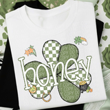 DTF Transfer - DTF015050 - St. Patrick's Day Clover Name Set