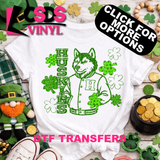 DTF Transfer - DTF015125 - Letterman Clover Mascots