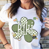 DTF Transfer - DTF015050 - St. Patrick's Day Clover Name Set