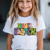 DTF Transfer - DTF015061 - Retro Rainbow Grade Set