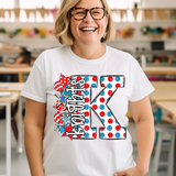 DTF Transfer - DTF015030 - Read Across America Mascots