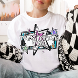 DTF Transfer - DTF015029 Bright Stars Sports Mom