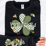 DTF Transfer - DTF015050 - St. Patrick's Day Clover Name Set