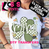 DTF Transfer - DTF015050 - St. Patrick's Day Clover Name Set