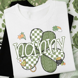 DTF Transfer - DTF015050 - St. Patrick's Day Clover Name Set