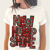 DTF Transfer - DTF015057 - Faux Glitter/Embroidery Strawberry States