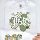 DTF Transfer - DTF015047 - St. Patrick's Day Clover Mascots